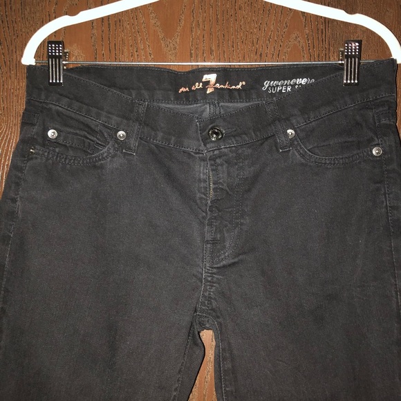 7 For All Mankind Gwenevere super skinny jeans size 29 - Picture 3 of 4